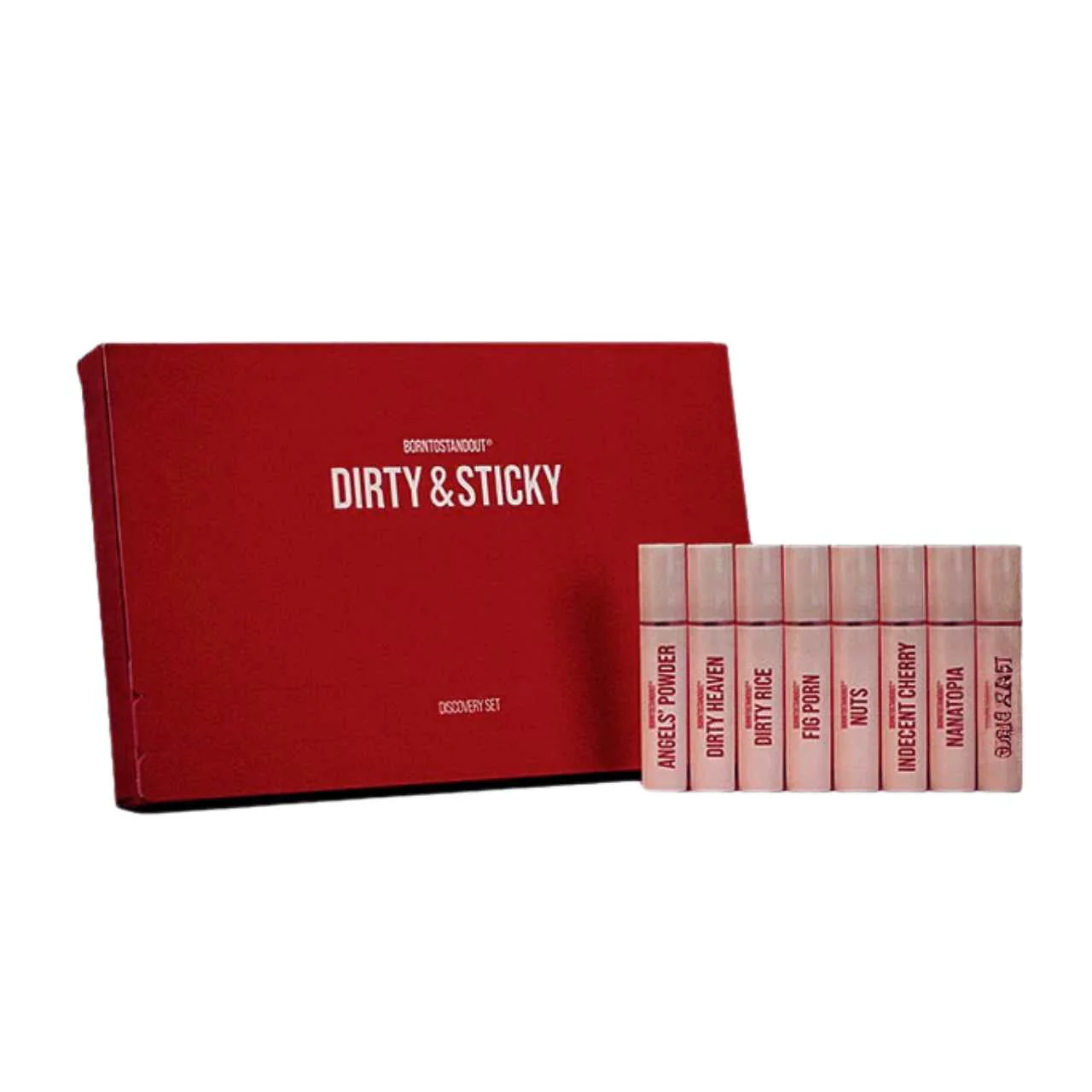 Borntostandout Dirty and Sticky Discovery Set 8x2ml