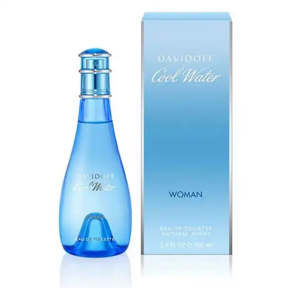 Davidoff Cool water Women by EDT Spray 3.4 oz / 100ml - Image 2