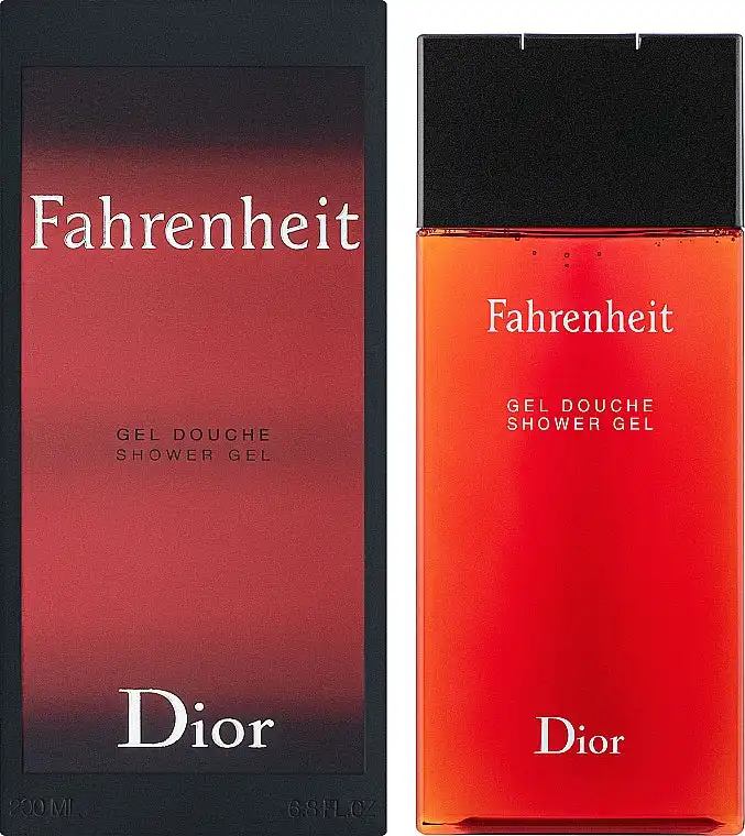 Dior Fahrenheit Shower Gel 200ml - Image 3