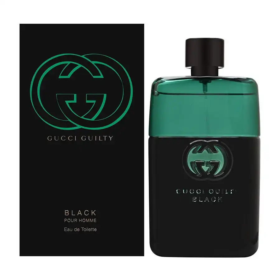 Gucci Guilty Black Pour Homme Eau de Toilette 90ml - Image 3