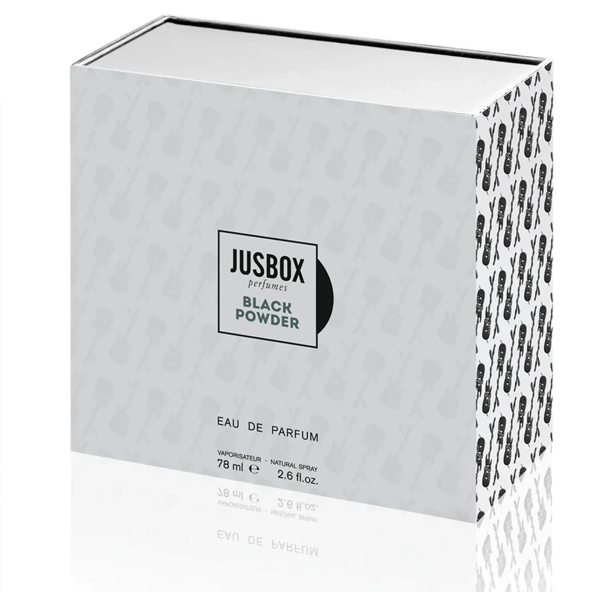 JUSBOX Black Powder Eau de Parfum 78ml - Image 2
