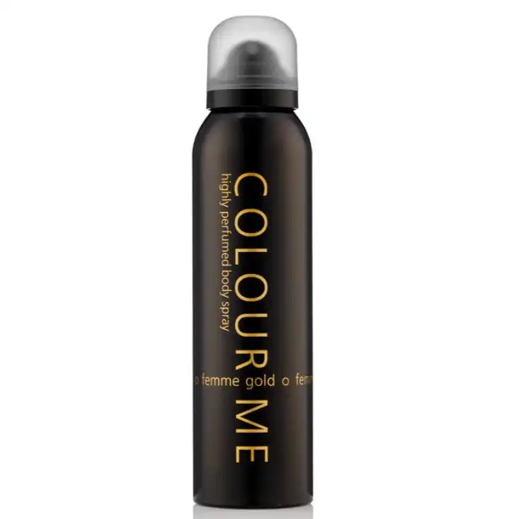 Milton Lloyd Colour Me Gold Femme Perfumed Body Spray Eau de Parfum 150ml