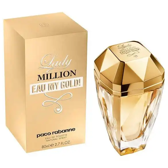 Paco Rabanne Lady Million Eau My Gold (Edt) - 80ml - Image 2